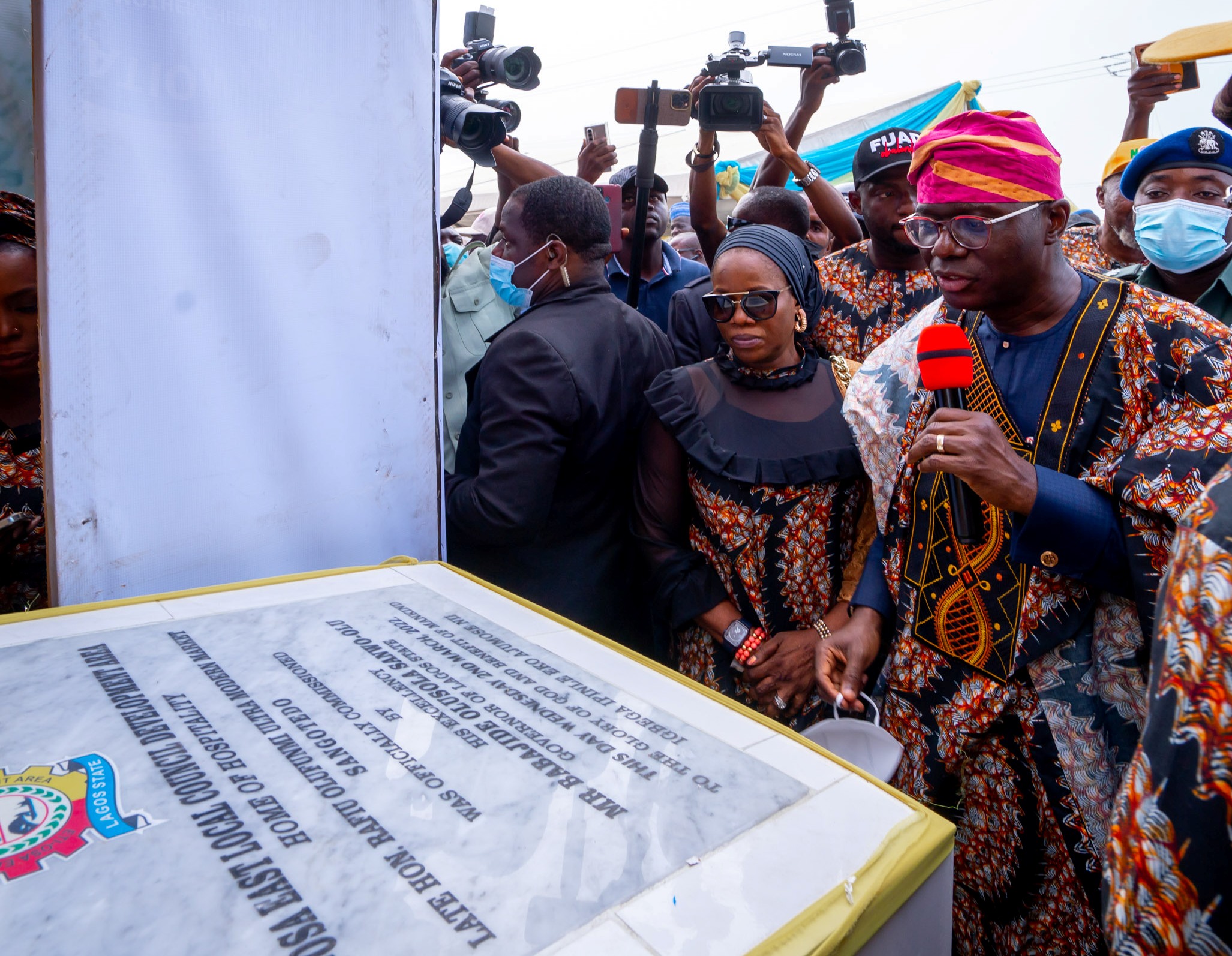 SANWO-OLU: ‘INFRASTRUCTURE DELIVERY IN ETI-OSA, A TOP PRIORITY IN OUR PLAN’